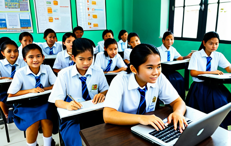 코딩교육지도사로서 수익 창출 방법 - Coding Class in Thailand**

"A bright and airy coding classroom in Bangkok, Thailand, filled with st...