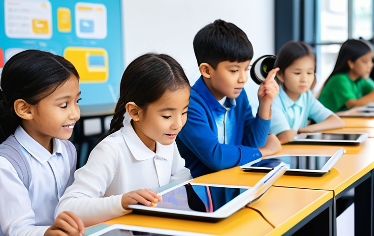 코딩교육지도사와 기초 컴퓨터 과학 교육 - **Prompt 1: The Golden Age of Digital Skills - Embracing the Future Language**
    "A vibrant, brigh...