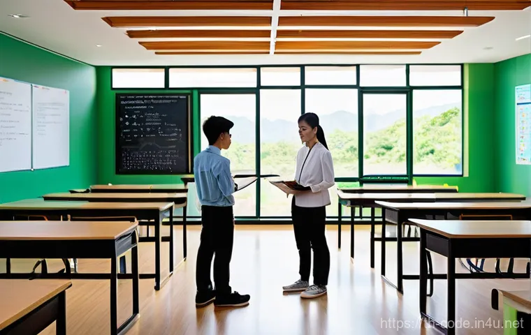 코딩교육지도사 자격증과 교사 자격증의 차이 - **Prompt 2: The Innovative Coding Mentor**
    "A dynamic young male coding instructor from Thailand...